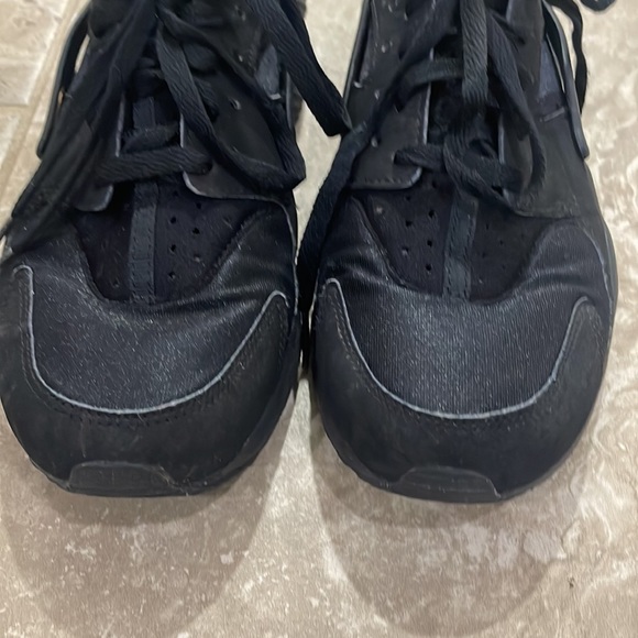Nike Men’s Air Huarache Black Shoe Sz 8 - Picture 8 of 15